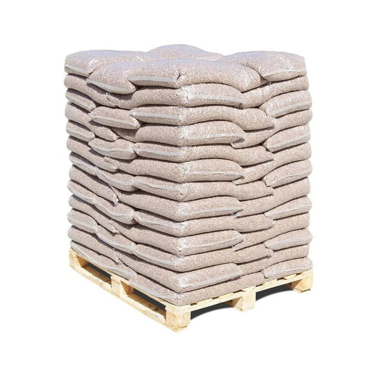 Hartholzpellets Eiche ENplus A1 – 975 kg (65 x 15 kg Säcke)