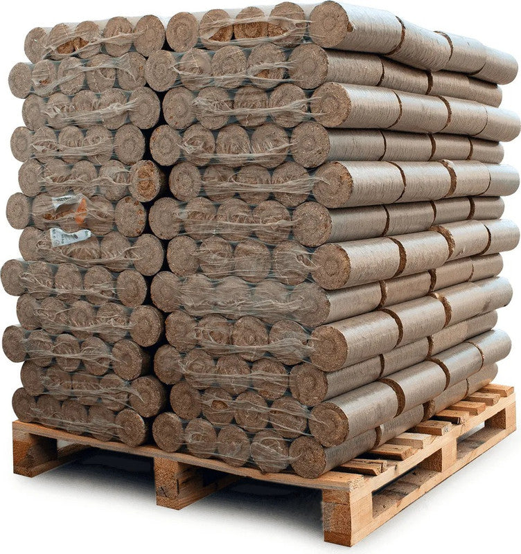 Heizfuxx Nestro XL Red Hartholzbriketts – 960 kg Palette (96 x 10 kg)