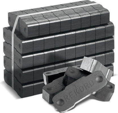 REKORD Braunkohlebriketts – 1000 kg Palette (40 x 25 kg)